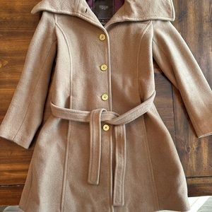 Coach wool belted jacket